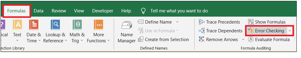 Formula Auditing In Excel | Online Tutorials Library List | Tutoraspire.com