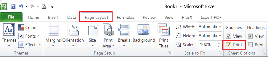 Print Worksheet In Excel | Online Tutorials Library List | Tutoraspire.com