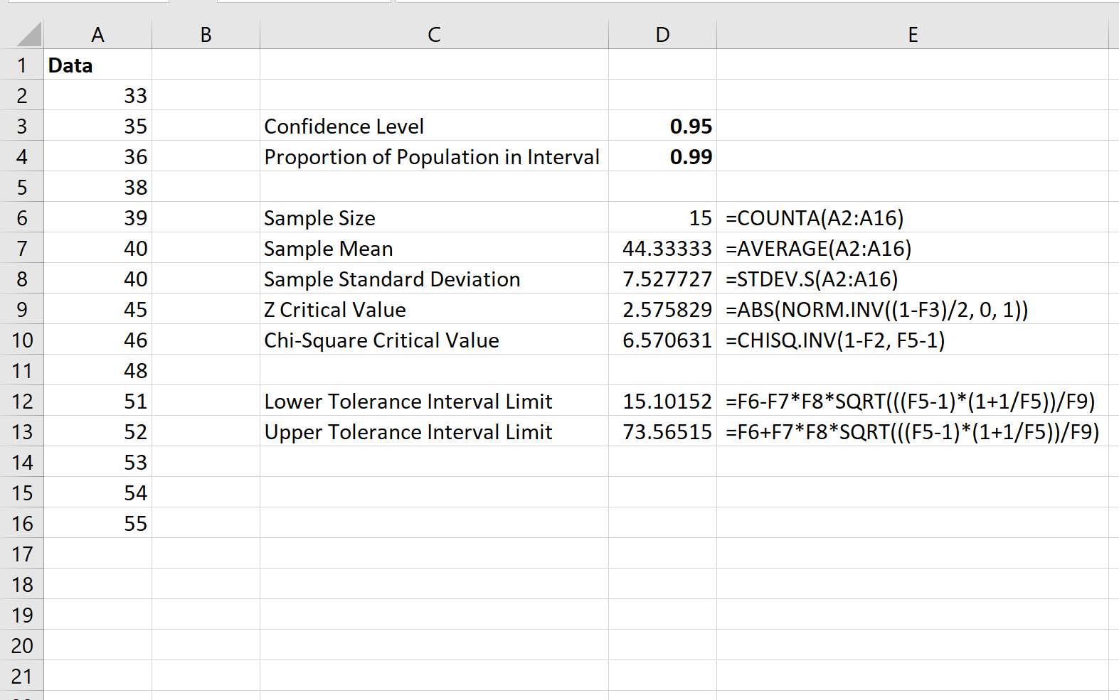 how-to-calculate-a-tolerance-interval-in-excel-online-tutorials-library-list-tutoraspire