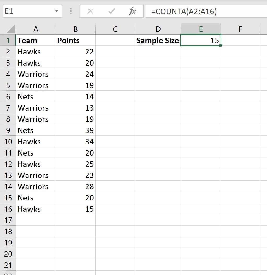 how-to-calculate-sample-size-in-excel-with-example-online-tutorials